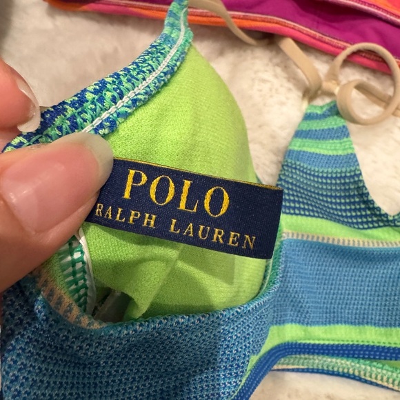 Polo Ralph Lauren swim playa bikini top sz S - set of 2! Never worn - Picture 5 of 7